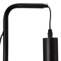 Lámpara suelo negro / cobre  155cm