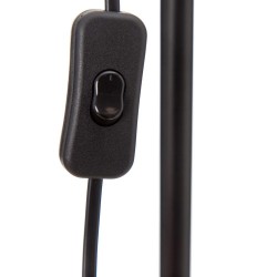 Lámpara suelo negro / cobre  155cm