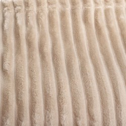 MANTA PELO BEIGE POLIESTER 130 X 170 CM