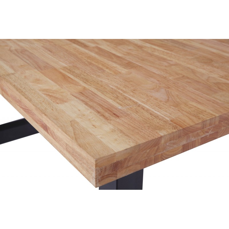 Mesa fija LOFT roble nordish / negro