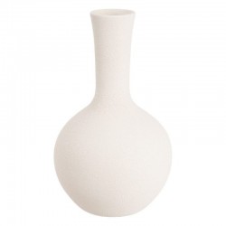 Jarrón crema cerámica 27x45cm