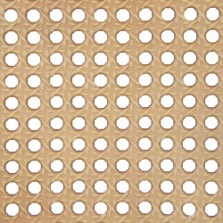 Espejo natural/negro metal 45,5x76cm