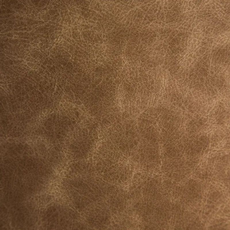 Silla CUIR beige pu/metal