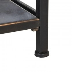 Consola negro-metal 85cm
