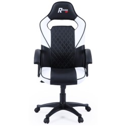 Sillón gamer R-DESIGN blanco/negro