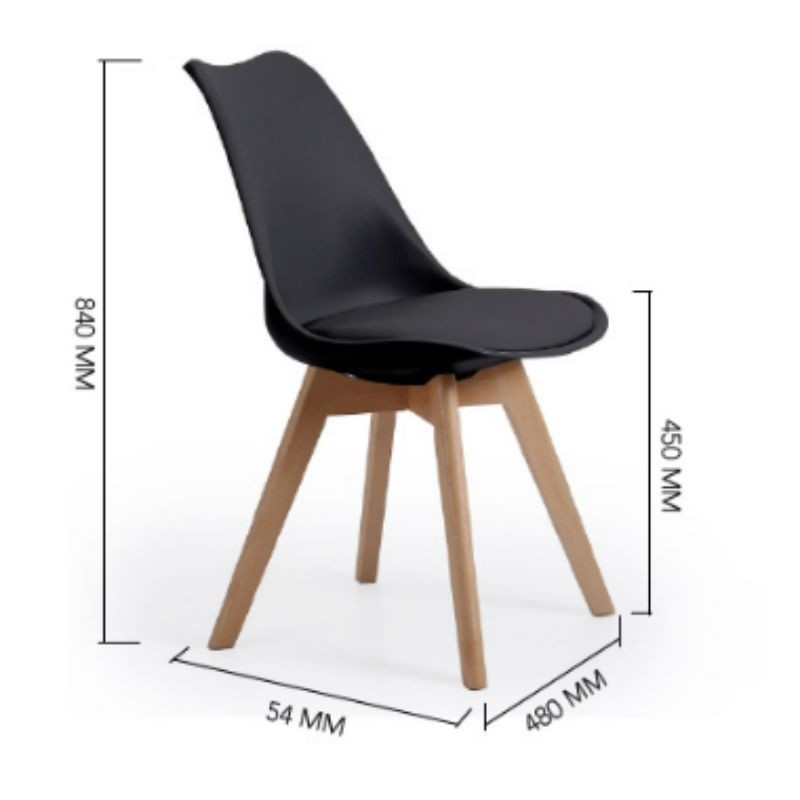 Silla BISTRO negro