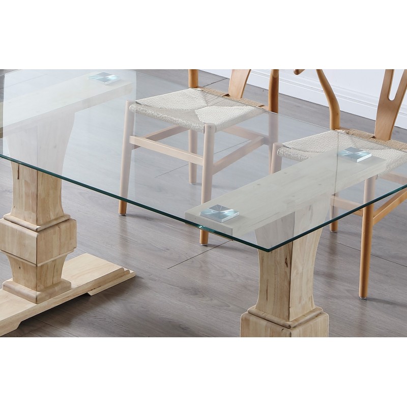 Mesa fija VERSALLES cristal