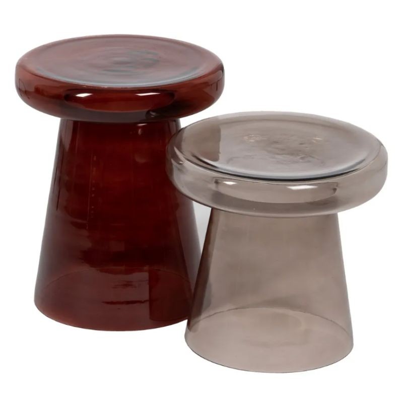 Mesa auxiliar TAYNE taupe