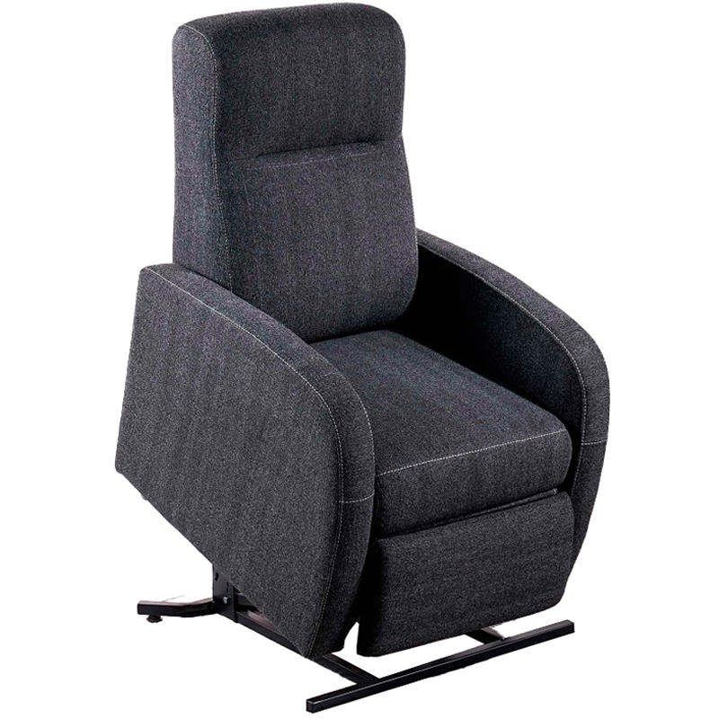 Sillón relax eléctrico "power lift" TRADE gris marengo