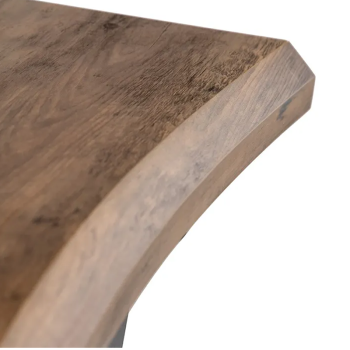 Mesa comedor BANK negro 160 cm