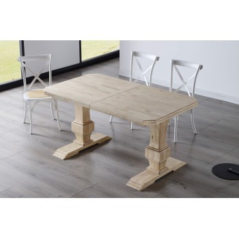 Mesa extensible VERSALLES madera roble