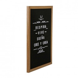 Cuadro con letras vintage - Grande